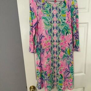 Lilly Pulitzer 3/4 sleeve shift dress